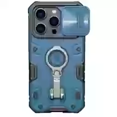 Чехол Nillkin CamShield Armor Pro для iPhone 14 Pro Blue with MagSafe (6902048248816)