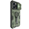 Чехол Nillkin CamShield Armor Pro для iPhone 14 Pro Dark Green with MagSafe (6902048248823)