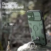 Чохол Nillkin CamShield Armor Pro для iPhone 14 Plus Dark Green with MagSafe (6902048248854)