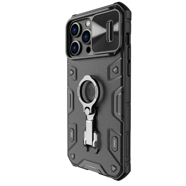 Чехол Nillkin CamShield Armor Pro для iPhone 14 Pro Max Black with MagSafe (6902048248861)