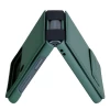 Чехол Nillkin Qin Vegan Leather для Samsung Galaxy Flip4 (F721) Dark Green (6902048250420)