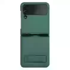Чехол Nillkin Qin Vegan Leather для Samsung Galaxy Flip4 (F721) Dark Green (6902048250420)