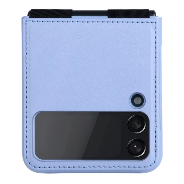 Чехол Nillkin Qin Vegan Leather для Samsung Galaxy Flip4 (F721) Purple (6902048248014)