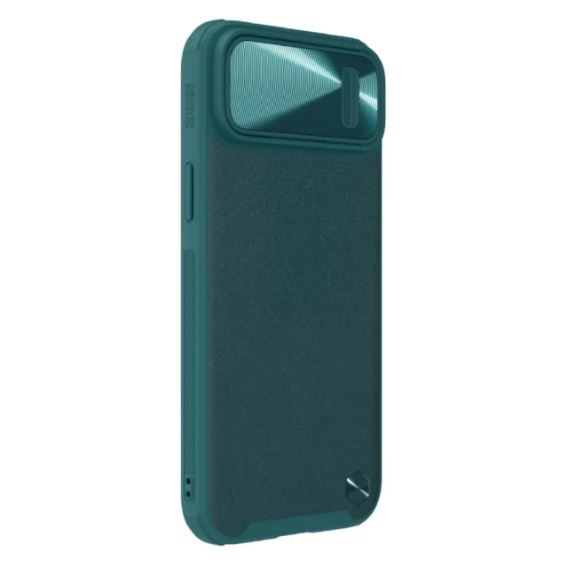 Чохол Nillkin CamShield Leather S для iPhone 14 Green (6902048249677)