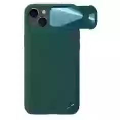 Чохол Nillkin CamShield Leather S для iPhone 14 Green (6902048249677)