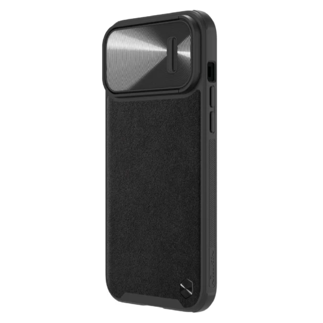 Чохол Nillkin CamShield Leather S для iPhone 14 Pro Black (6902048249684)
