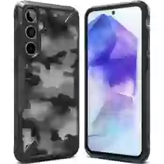 Чохол Ringke Fusion X для Samsung Galaxy A55 5G (A556) Camo Black (8809961784798)