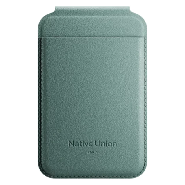 Кошелек Native Union Active Wallet Stand Magnetic Slate Green with MagSafe (ACT-GRN-WAL)