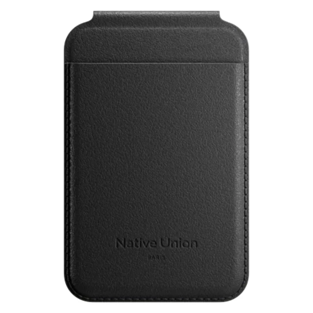 Кошелек Native Union Active Wallet Stand Magnetic Black with MagSafe (ACT-BLK-WAL)