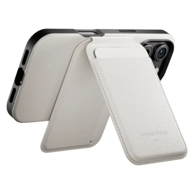 Кошелек Native Union Active Wallet Stand Magnetic Sandstone with MagSafe (ACT-SAN-WAL)