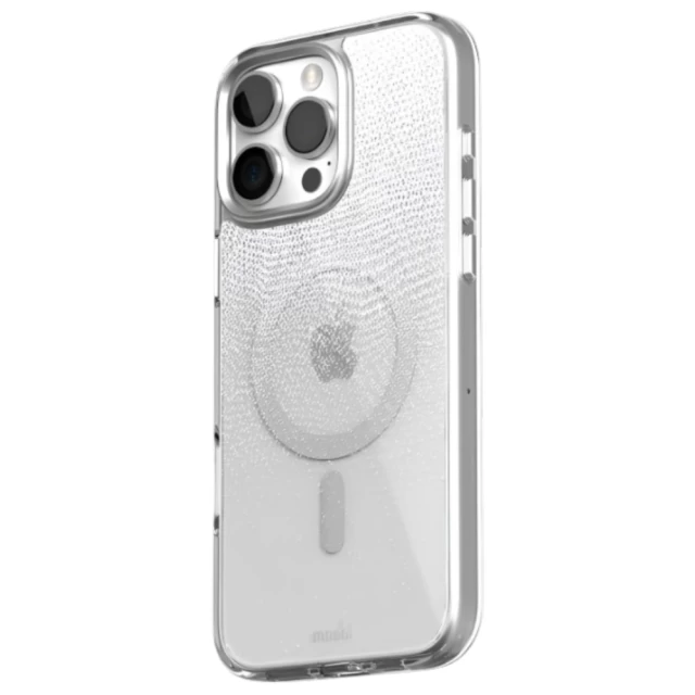 Чохол Moshi iGlaze Hardshell для iPhone 16 Pro Mist White with MagSafe (99MO241015)