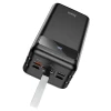 Портативное зарядное устройство HOCO J86B Electric 60000 mAh 20W PD | QC with LCD/Lamp Black