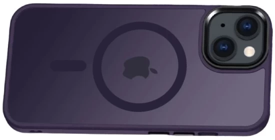 Чохол Upex UltraMat для iPhone 14 Pro Max Deep Purple with MagSafe (UP172220) - 3