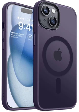 Чохол Upex UltraMat для iPhone 15 Plus Deep Purple with MagSafe (UP172226) - 2