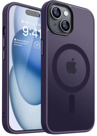 Чохол Upex UltraMat для iPhone 15 Deep Purple with MagSafe (UP172222) - 2