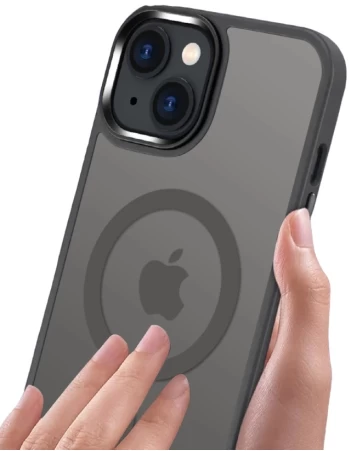 Чехол Upex UltraMat для iPhone 15 Plus Gray with MagSafe (UP172228) - 1