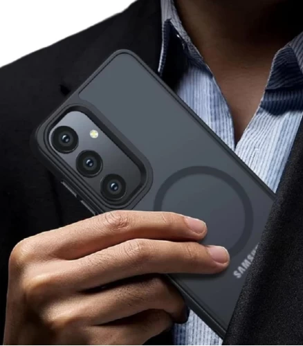 Чохол Upex UltraMat для Samsung Galaxy S24 Plus Black with MagSafe (UP172273) - 1