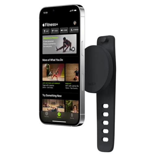 Держатель Belkin Magnetic Fitness Mount для iPhone with MagSafe (MMA005BTBK) - 2
