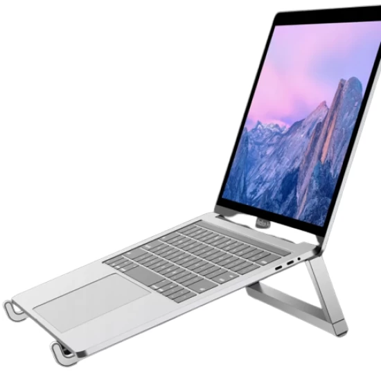 Подставка для ноутбука ROCK Portable Laptop Stand Silver - 1