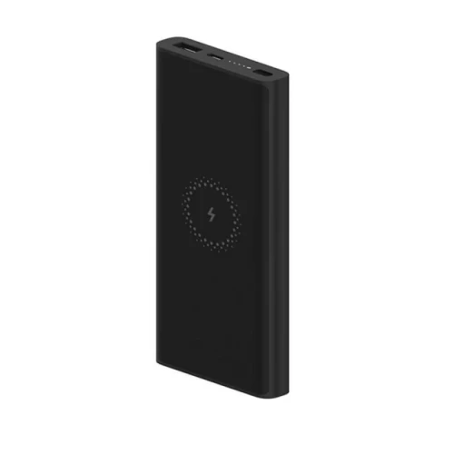 Портативна батарея с беспроводной зарядкой Xiaomi Power Bank Mi Youth Edition 10000 mAh Black (VXN4295GL) - 1