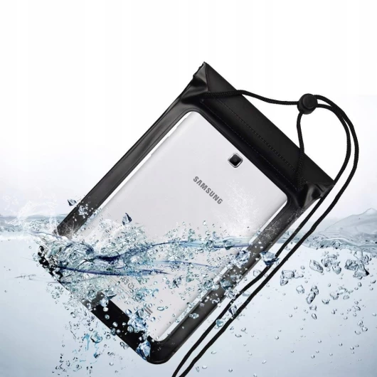 Водонепроникний чохол HRT Universal Waterproof Case Pouch Dry Bag 8" Black (7426825349781) - 2