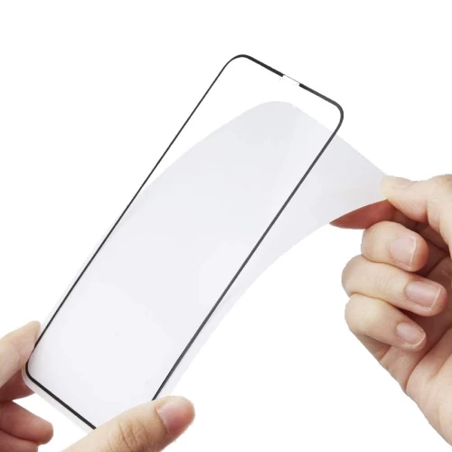Защитное стекло Spigen для iPhone XR Glass Full Coverage Black (064GL25233) - 1