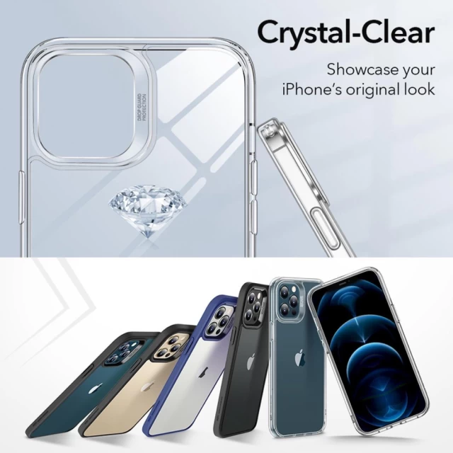 Чохол ESR Classic Hybrid для iPhone 12 | 12 Pro Clear (4894240121795)