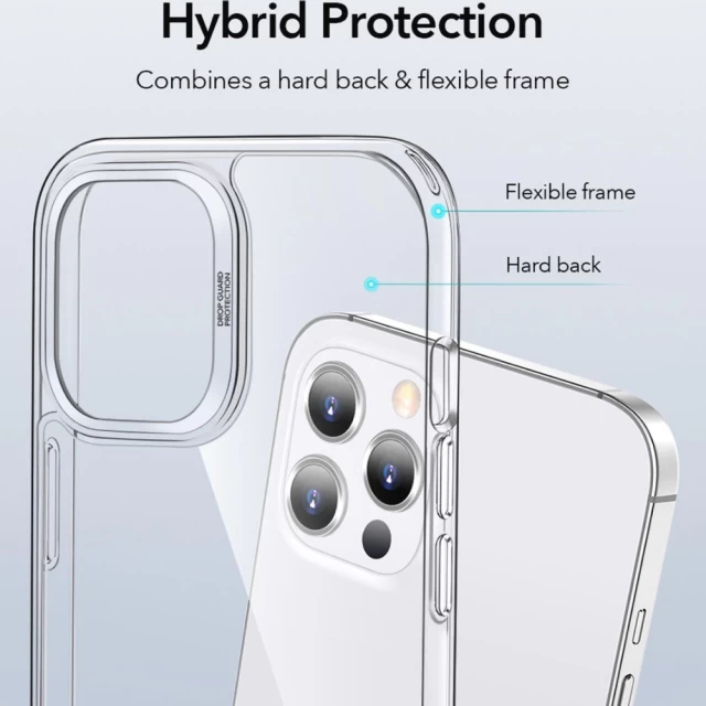 Чехол ESR Classic Hybrid для iPhone 12 Pro Max Clear (4894240122167)
