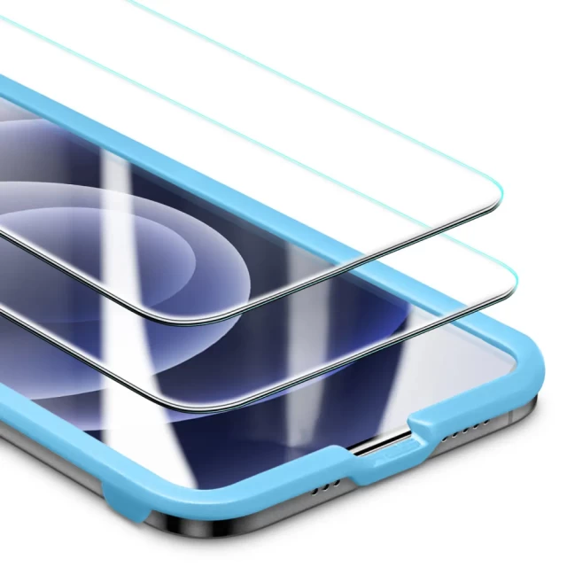 Захисне скло ESR Screen Shield (2 Pack) для iPhone 12 | 12 Pro Clear (4894240122501)