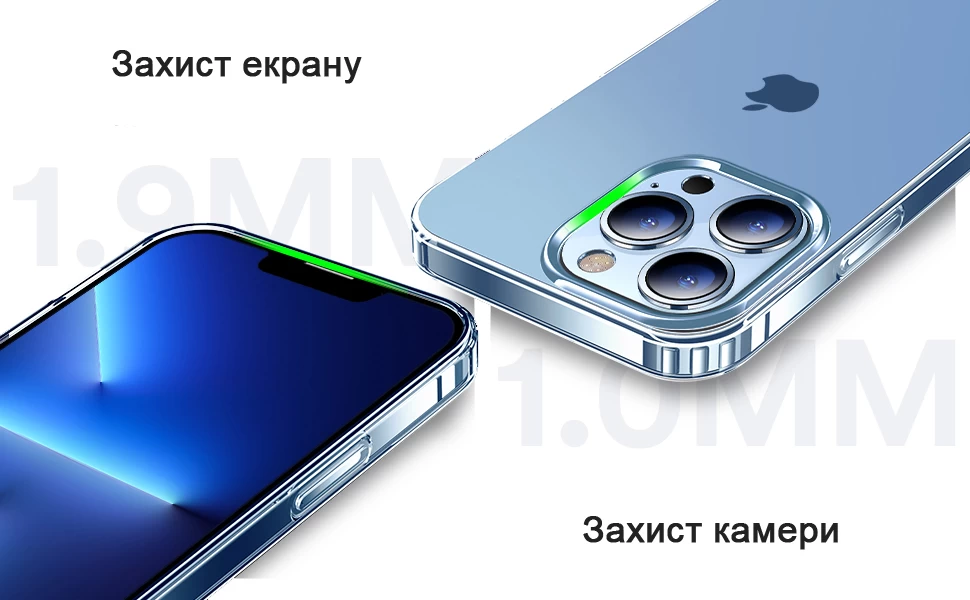 Чохол силіконовий Baseus Simple Series для iPhone 12 mini Transparent (ARAPIPH54N-02) - 2