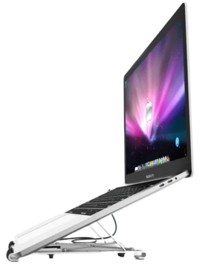 Док-станція для ноутбука Choetech 2xUSB-A/USB-C/HDMI/TF/SD Silver (HUB-M43-SL) - 2
