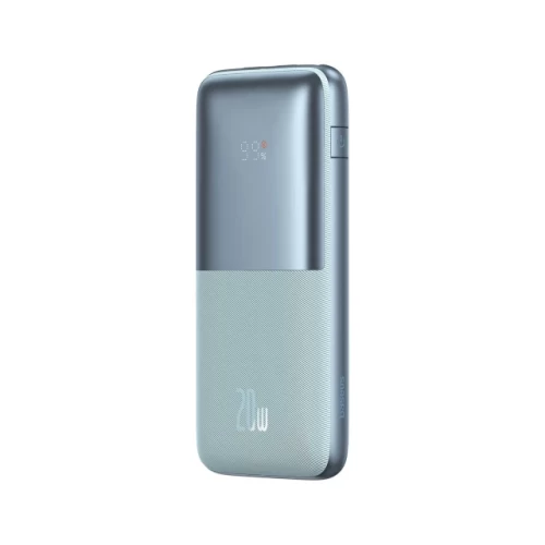 Портативний зарядний пристрій Baseus Pro 20W 10000mAh with USB Type A to USB Type C 0.3m Blue (PPBD040203) - 1