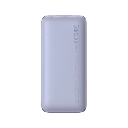 Портативний зарядний пристрій Baseus Pro 20W 10000mAh with USB Type A to USB Type C 0.3m Violet (PPBD040205) - 2