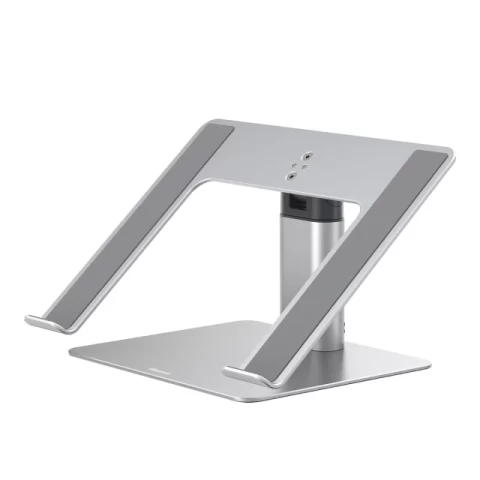 Підставка для ноутбука Baseus Metal Adjustable Laptop Stand Silver (LUJS000012) - 1
