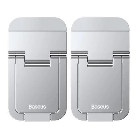 Подставка для ноутбука Baseus Slim Laptop Kickstand (2PCS) Silver (LUZC000012) - 1