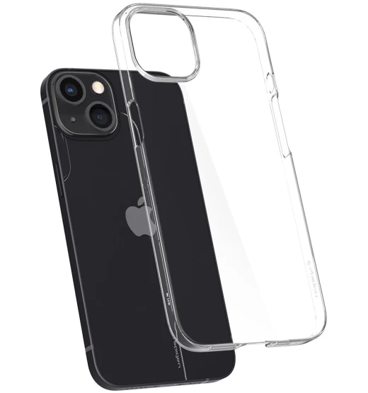 Чохол Spigen для iPhone 13 AirSkin Crystal Clear (ACS03514) - 1