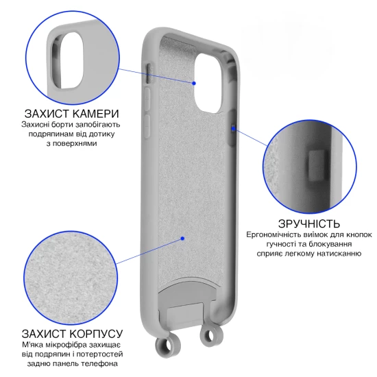Чохол Upex Alter Eyelets for iPhone 11 Pro Anchor - 2
