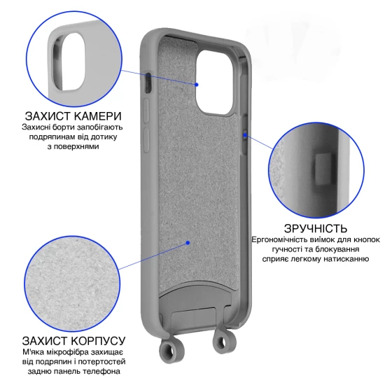 Чехол Upex Alter Eyelets for iPhone 12 Pro Max Anchor - 2