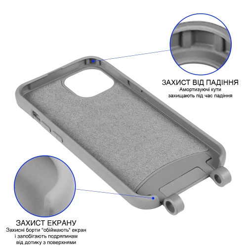 Чехол Upex Alter Eyelets for iPhone 13 mini Anchor - 3