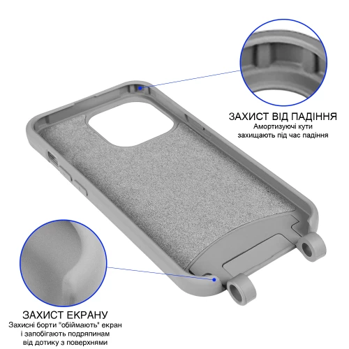 Чохол Upex Alter Eyelets for iPhone 13 Pro Max Crepe - 3