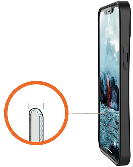 Чехол UAG Outback Bio Black для iPhone 12 | 12 Pro (112355114040) - 2