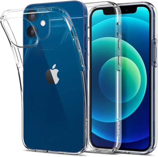 Чохол Spigen для iPhone SE 2020/8/7 Crystal Flex Crystal Clear (ACS00882) - 1
