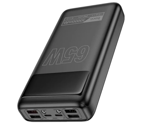 Портативний зарядний пристрій HOCO DB81 Apollo 30000 mAh 65W PD with PB/Lamp Black - 2