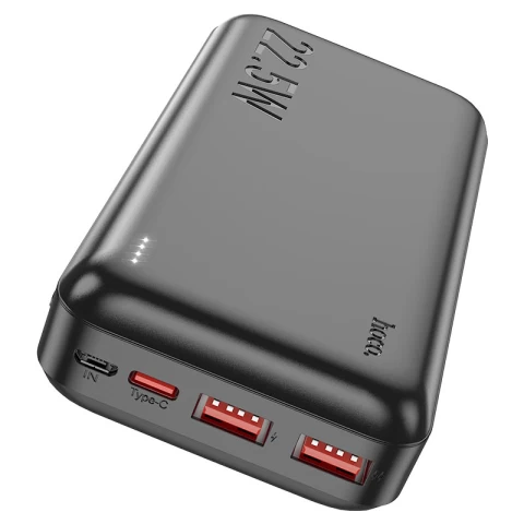 Портативное зарядное устройство HOCO J101A Astute 20000 mAh 22.5W Black - 3