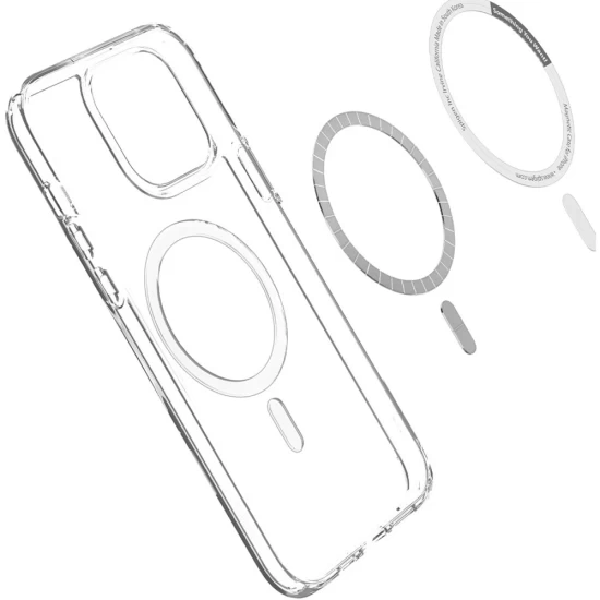 Чехол Spigen для iPhone 13 Pro Max Crystal Hybrid Graphite with MagSafe (ACS03244) - 2