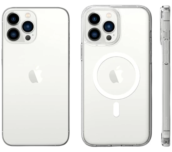 Чехол Spigen для iPhone 12 Pro Max Ultra Hybrid White with MagSafe (ACS02622) - 3