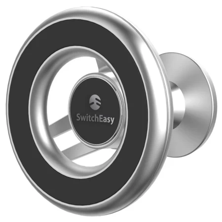 Автодержатель SwitchEasy MagMount Car Mount (3M adhesive type) для iPhone Silver with MagSafe (GS-114-156-221-26) - 2