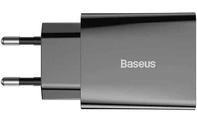Мережевий зарядний пристрій Baseus Speed Mini PD 20W USB-C Black (CCFS-SN01) - 3