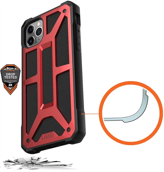 Чехол UAG Monarch Carbon Fiber для iPhone 11 (111711114242) - 1