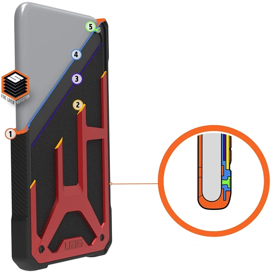 Чехол UAG Monarch Carbon Fiber для iPhone 11 (111711114242) - 3